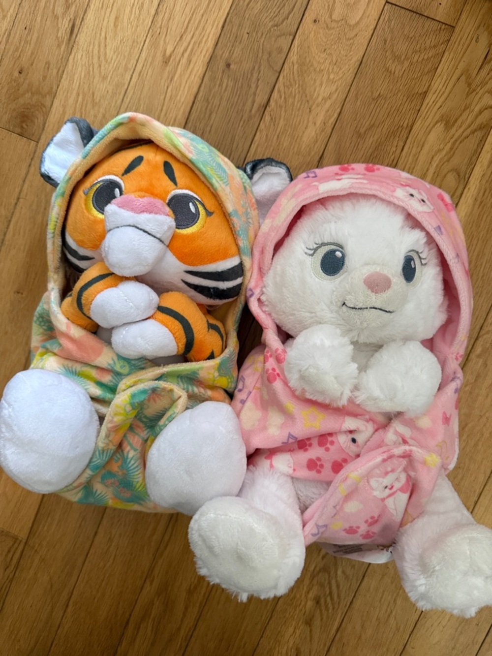 Disney Baby Plushies (Aladdin & Aristocrats)